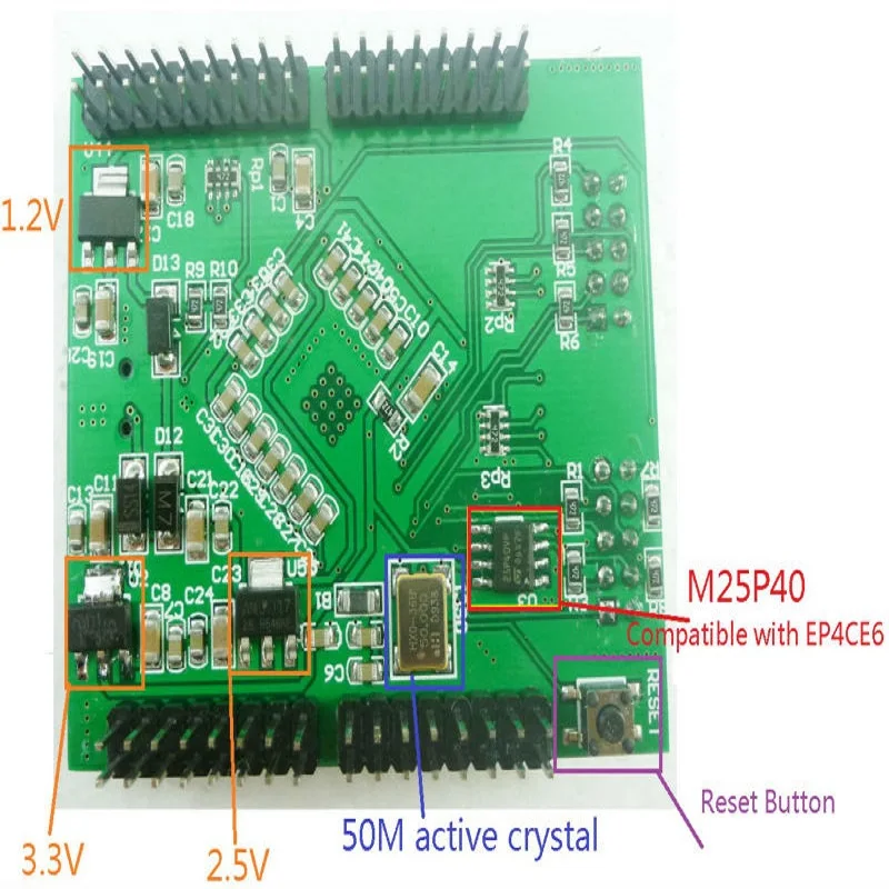 Программатор кабеля ALTERA EP4CE6 EP4CE6E22C8N FPGA плата разработки и USB Blaster|cable standard|cable labelcable
