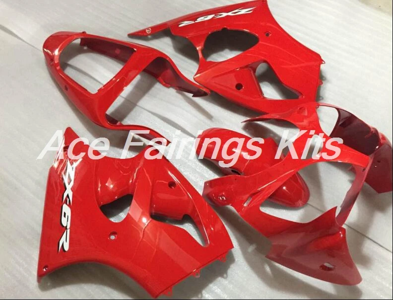 

TOP Injection New ABS Full fairings kit Fit for Kawasaki ZX6R 2000 2001 2002 ZX-6R 00 01 02 Ninja 636 bodywork set hot Red