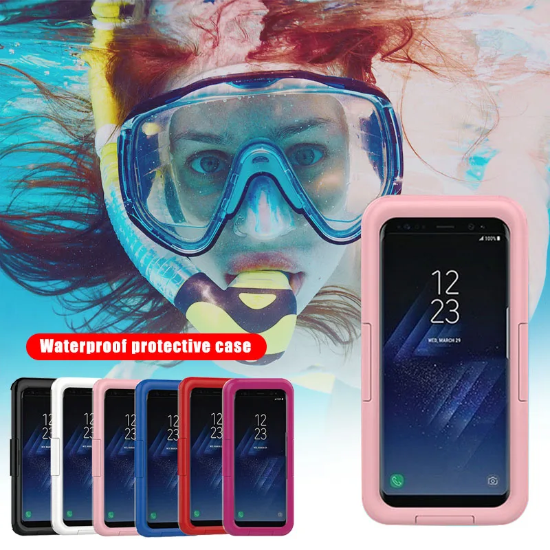 Водонепроницаемый чехол для мобильного телефона, защитный чехол для samsung Galaxy S8 999