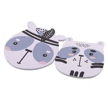 

Cute Cartoon Children Nursery Room Wall Sticker Tiger Bear Dog Print Tribal Indian Wall Sticker For Kids Baby Room Poster