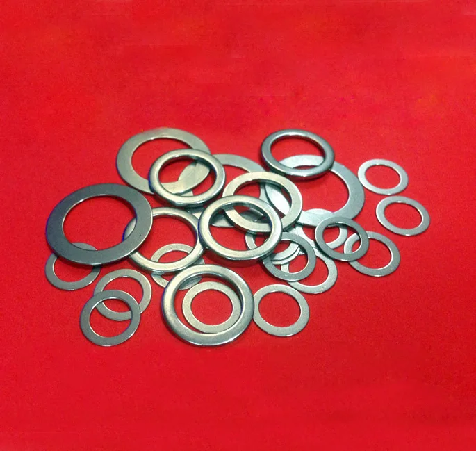 30Pcs M10 304 Stainless Steel Ultra-thin Washers Flat Gasket 12-16mm Outside DIA 