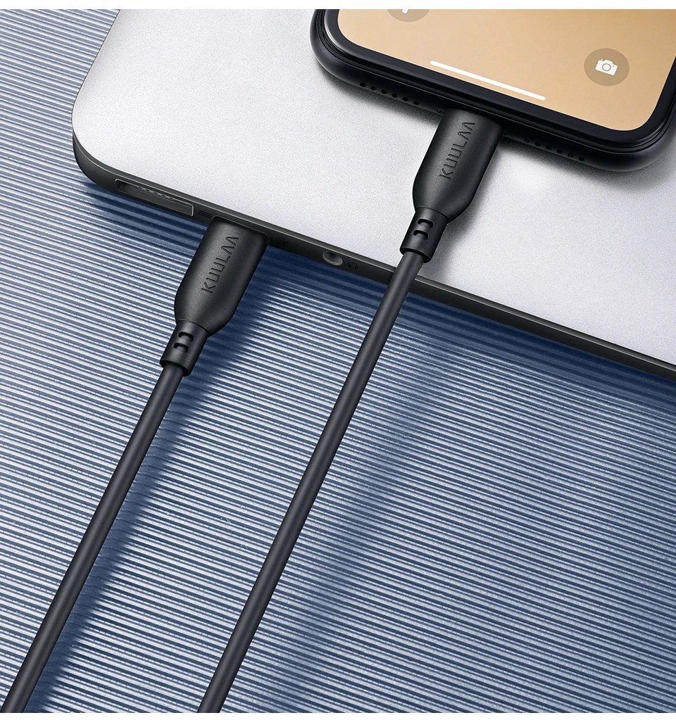 KUULAA MFi USB C к Lightning Кабель для iPhone 11 Pro Max X XS 8 XR 18 Вт PD Быстрая зарядка usb type C кабель для Macbook USB-C шнур