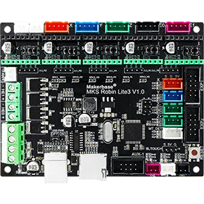 STM32 3d принтер Часть с помощью Marlin V2.0 MKS Robin lite3 32 бит материнская плата Поддержка wifi печать