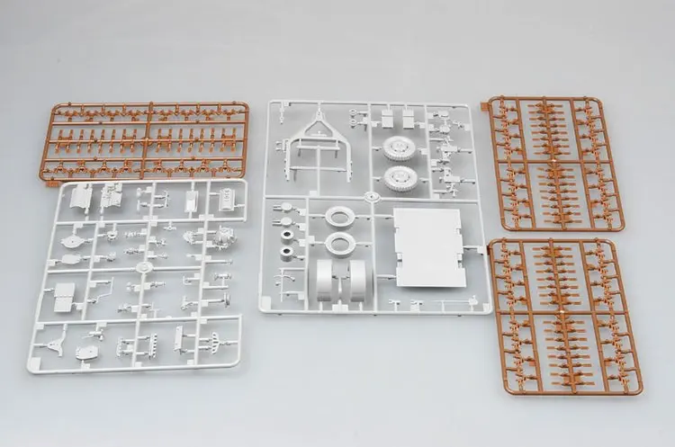 Trumpeter 01525 1/35 немецкий 3,7 см Flak 37 auf Selbstfahrlafette(ранняя версия)-масштабная модель комплект