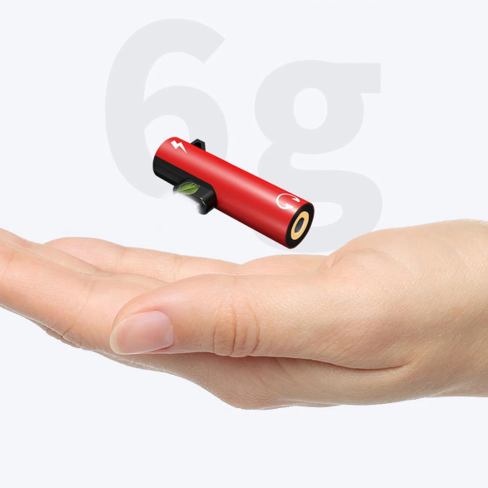 For Lighting to 3 5mm Jack Headphone Aux Audio Adapter For iPhone X 7 8 Plus OTG Adapter Converter Splitter Support IOS System
