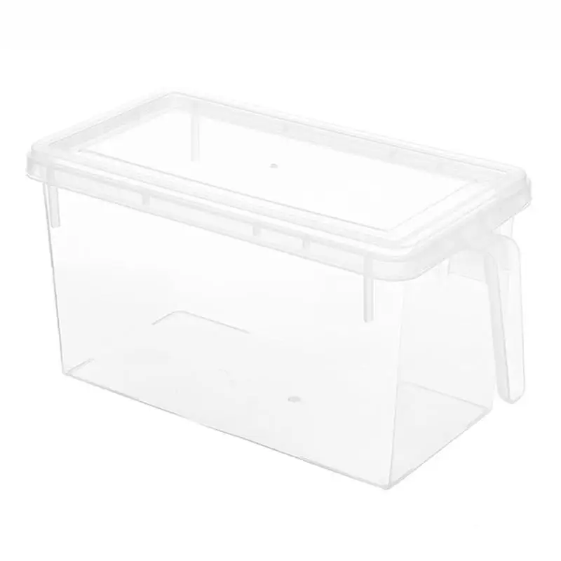 28x15,5x13 см кухонный холодильник прозрачный PP ящик для хранения зерна контейнер для хранения фасоли содержит домашний пищевой контейнер-холодильник коробка