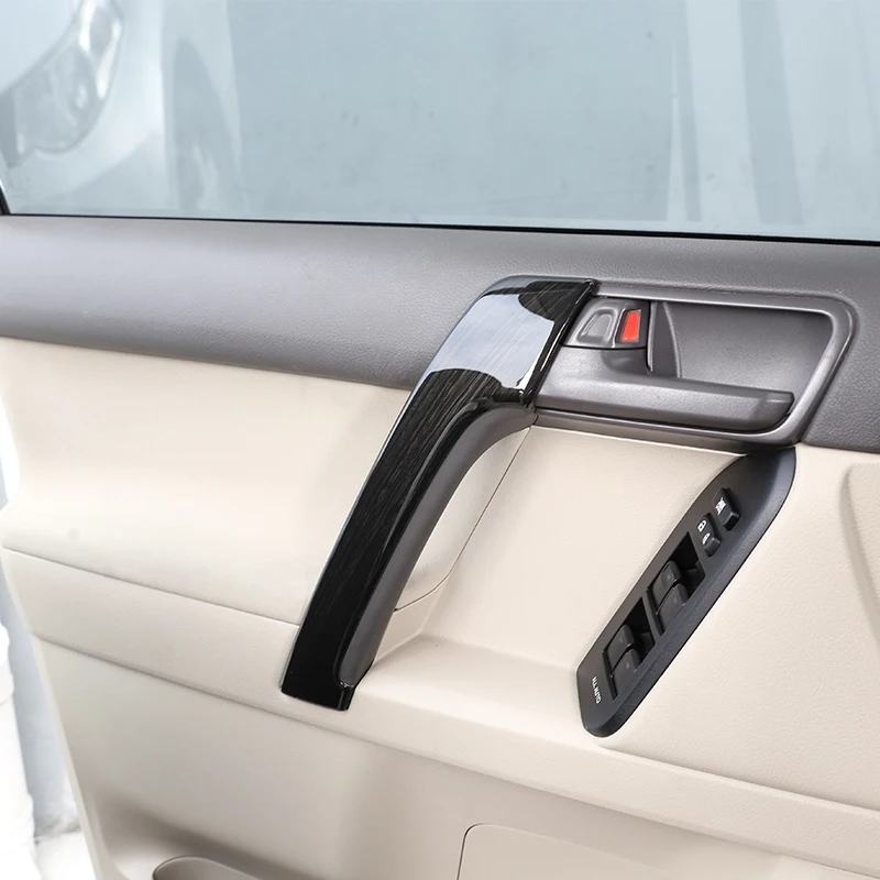 4PS интерьер АБС-системы автомобиля дверные ручки Накладка для Toyota Land Cruiser Prado FJ150 150 2010- года аксессуары