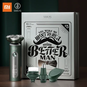 

SOOCAS S5 Electric Shaver 4 in 1 Nose Face Hair Trimmer Men Facial Cleaning Brush IPX7 Waterproof Type-C Charging Razors