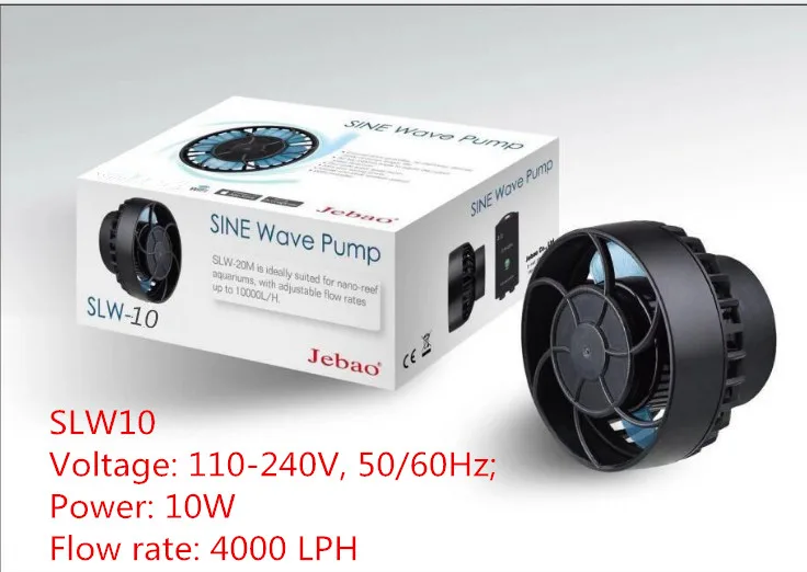 SLW-10 Jebao Wave Maker для морских коралловых рифов бак потока для серфинга насос RW-4 RW-8 RW-15 RW-20 SW-2/SW2 SW-4/sw4/SW8/SW-8/SW15/SW-15 - Цвет: SLW-10