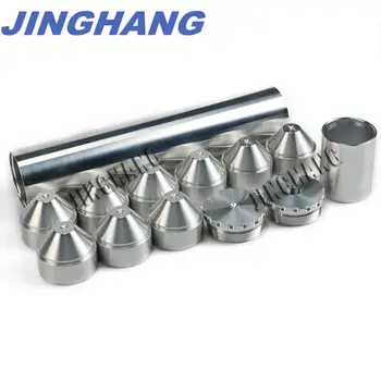 

2"X10" 1/2-28 FUEL TRAP/SOLVENT FILTER For NAPA 4003, WIX 24003 6061-T6 Aluminum Silver