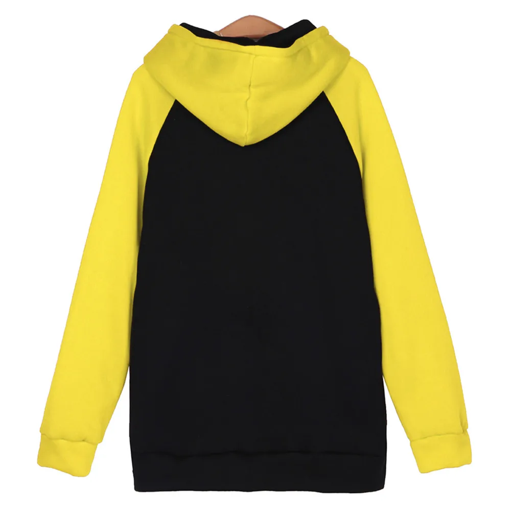 Stylish Bar Autumn Winter Hoody Sweatshirts Women Raglan Fleece Hoodies Sweatshirt CAT PAWS Print Kawaii K-pop Streetwear