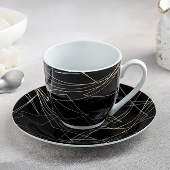 

Tea pair "Cassiopeia" cup 200 ml, saucer 14.5 cm