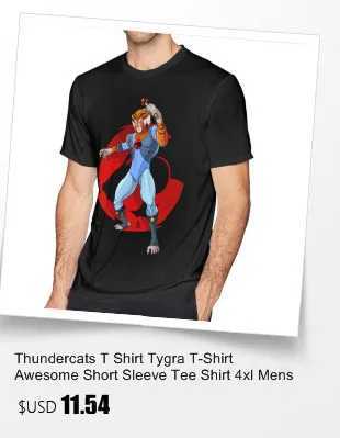 Футболка Thundercats, футболка Thundercats, напечатанная ХХХ футболка, Мужская потрясающая 100 хлопковая Базовая футболка с коротким рукавом