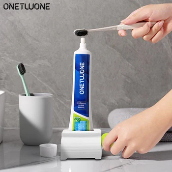 

Bathroom Accessories Toothpaste Tube Toothpaste Squeezer Multifunctional Tooth Paste Dispenser Manual Tube Squeezer Press