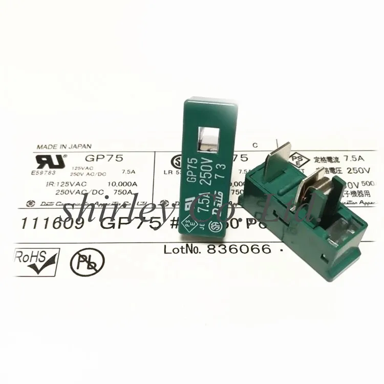 Предохранитель A60L-0001-0245 GP75 7.5A GP100 10A GP150 15A 250V