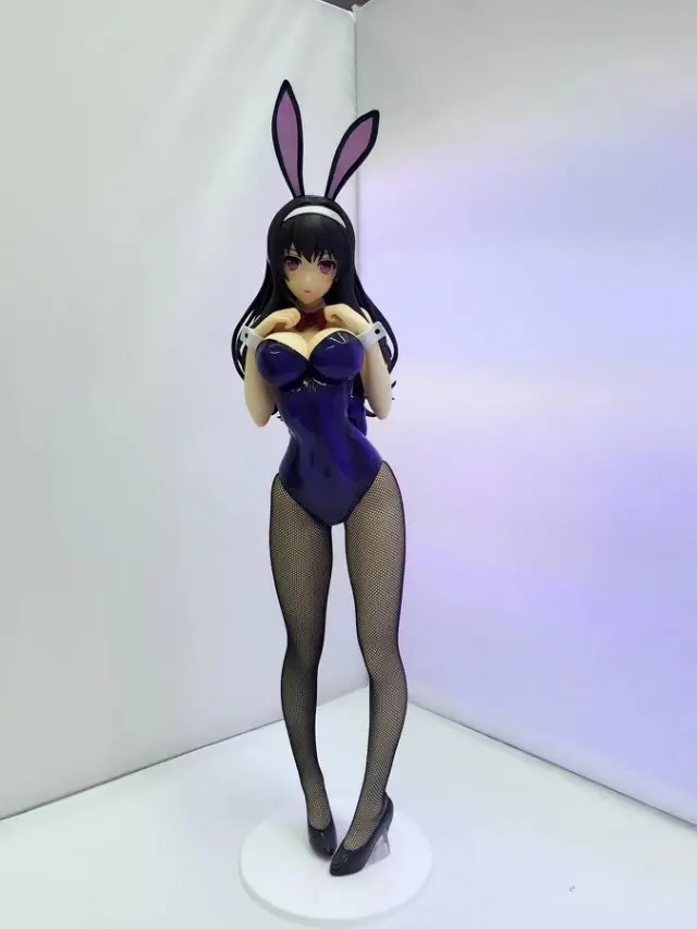 Special Offer! Freeing 1/4 Passers-by Heroine of Cultivation Method Megumi Kato Bunny Garage Kit Decoration