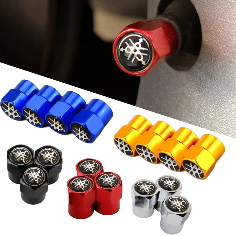 Auto Accessories Car Tire Valve Stem Caps Rim Cover For Yamaha Majesty
