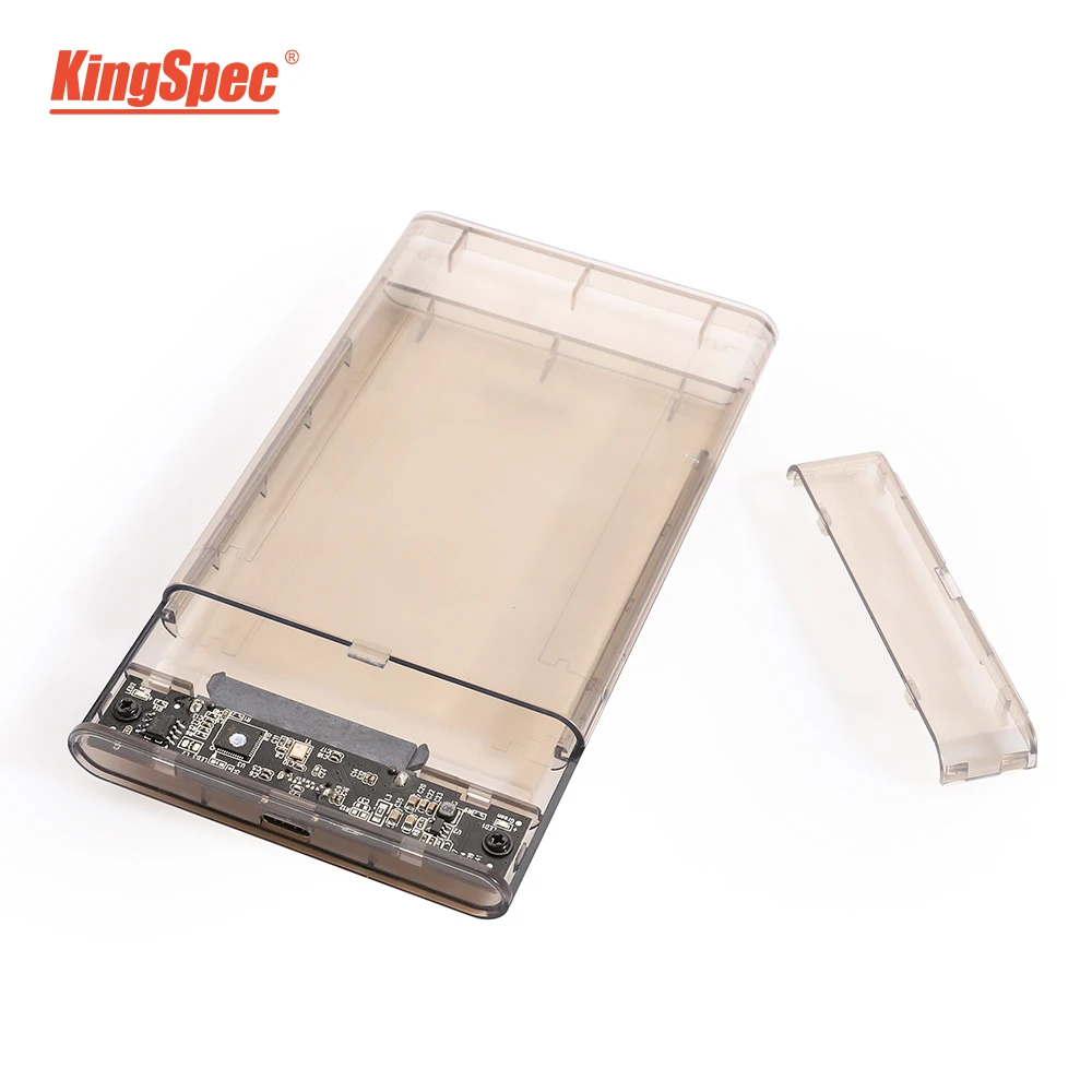 KingSpec 6 Гбит/с SATA ssd корпус USB 3,0 7 мм 5 Гбит/с SSD жесткий диск внешний 9,5 мм корпус чехол для 2,5 дюймов SATA SSD HDD