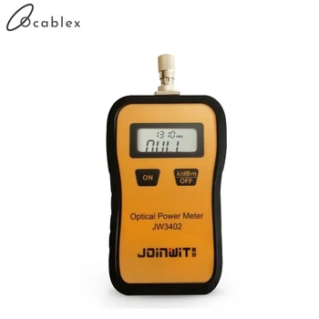 

Joinwit JW3402 Optical Laser Source Power Meter -70~+6 or -50~+26dBm Optical Power Meter Fiber Meter Tester