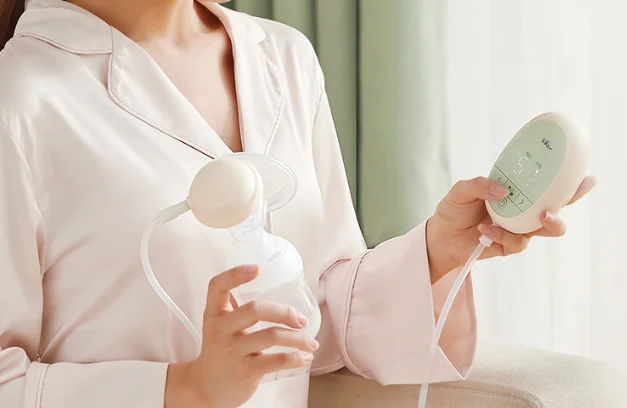 Automatic postpartum breast pump for pregnant women mute electric breast milk collector J03