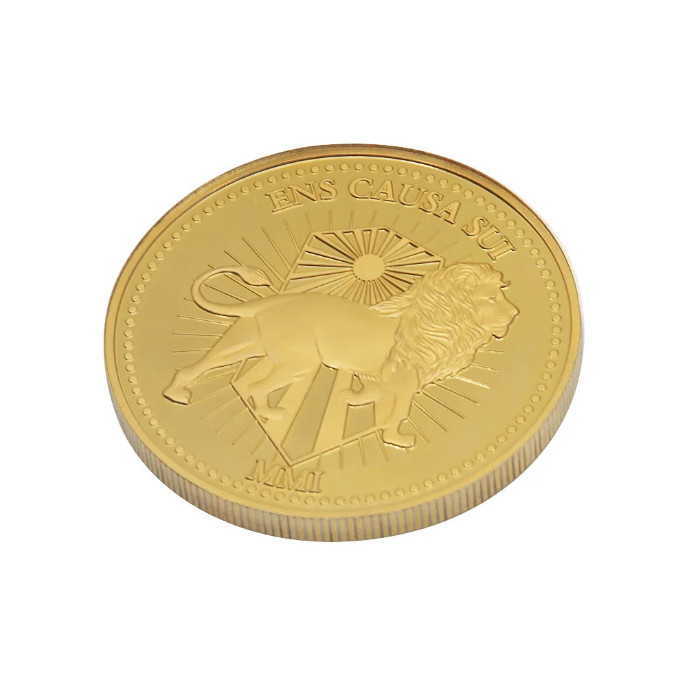 Comprar John mecha Moneda de Metal dorado aleación de Zinc colección Continental Hotel Cosplay utilería marcador de juramentos de sangre accesorios de Navidad regalos