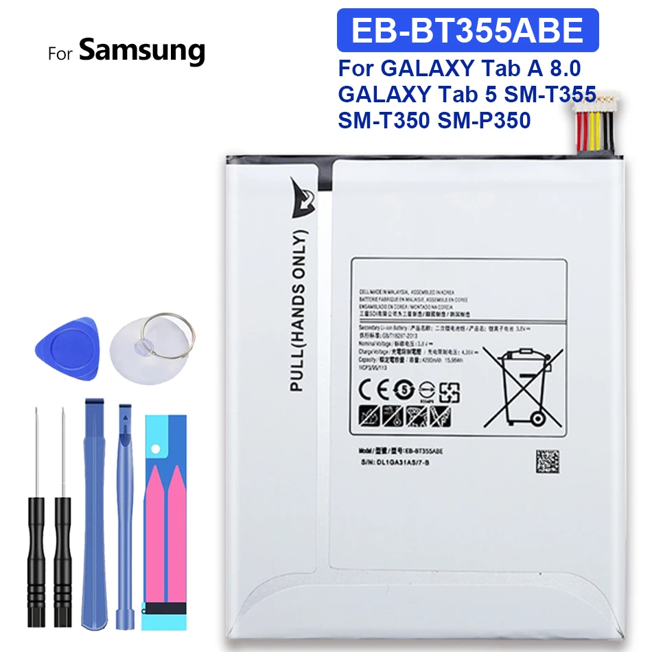 Аккумулятор для Samsung GALAXY TabA 8 0 Tab5 | Мобильные телефоны и аксессуары