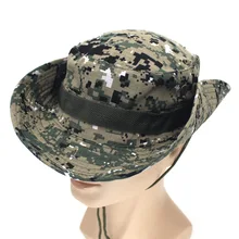 Мужская камуфляжная кепка, тактические военные Панамы, уличная солдатская Боевая шапка, мужская повседневная охотничья походная Кепка