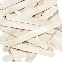 50Pcs Multi Size Wooden Popsicle Ice Cream Stick Holder Making Tools Colorful Kids Handmade DIY Crafts Art Tool Puzzle Toy Gift