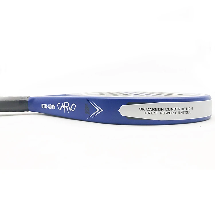 BEWE Paddle Soft EVA High Quality 3K Carbon Padel Racket