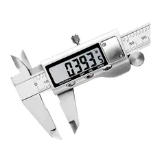 

LCD Digital Caliper Stainless Steel Electronic Vernier Caliper 150mm Waterproof Vernier Caliper Small Household Height Ruler