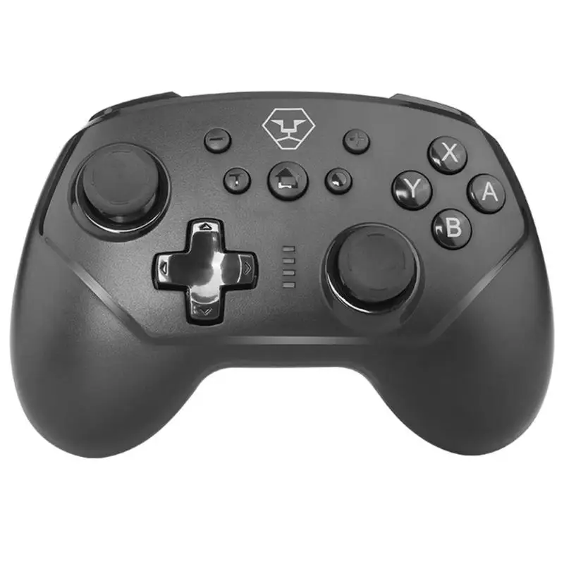 Беспроводной Bluetooth геймпад, джойстик, двойной двигатель, вибрация, игровой контроллер, игровая консоль, для rend Switch Lite, 3 цвета - Цвет: Черный