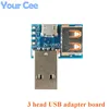 5pcs USB To DIP Adapter Board Pin Board Micro / Mini / port USB Male and Female Head 2.0/3.0/3.1 Type-C to DIP Converter Board ► Photo 3/6