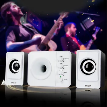 

Professional DC USB 5V Wired USB Plug Deep Bass Stereo Sound Loudspeaker Box Audio Music Player for Laptop Phone MP3 MP4