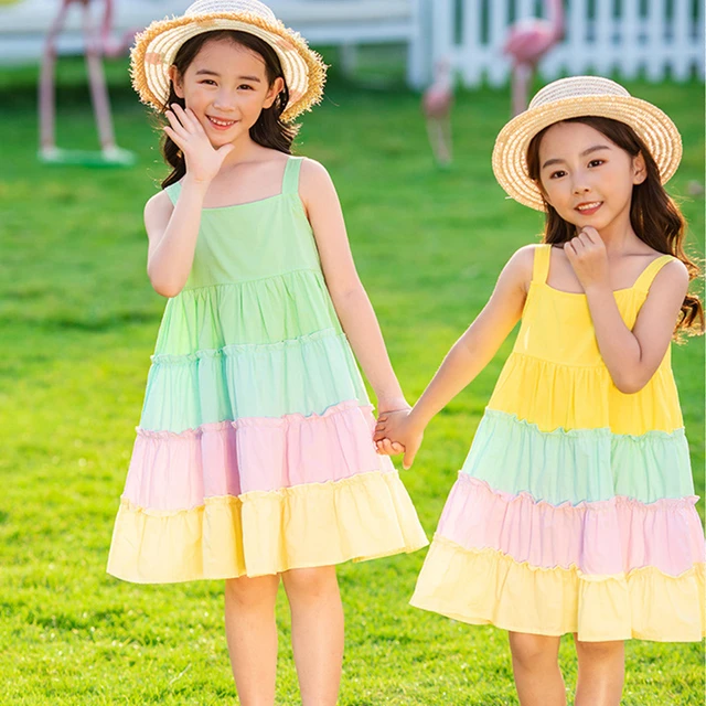 Vestido de verão para meninas, roupas novas da moda, menina grande, 6, 7,  crianças, 8, 9, menina 9, 12 anos, 2022 - AliExpress