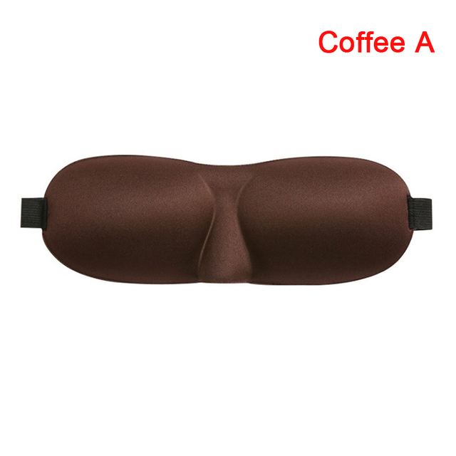 3D Natural Sleep Eye Cover Mask Shade Patch Portable Blindfold Travel Eyepatch