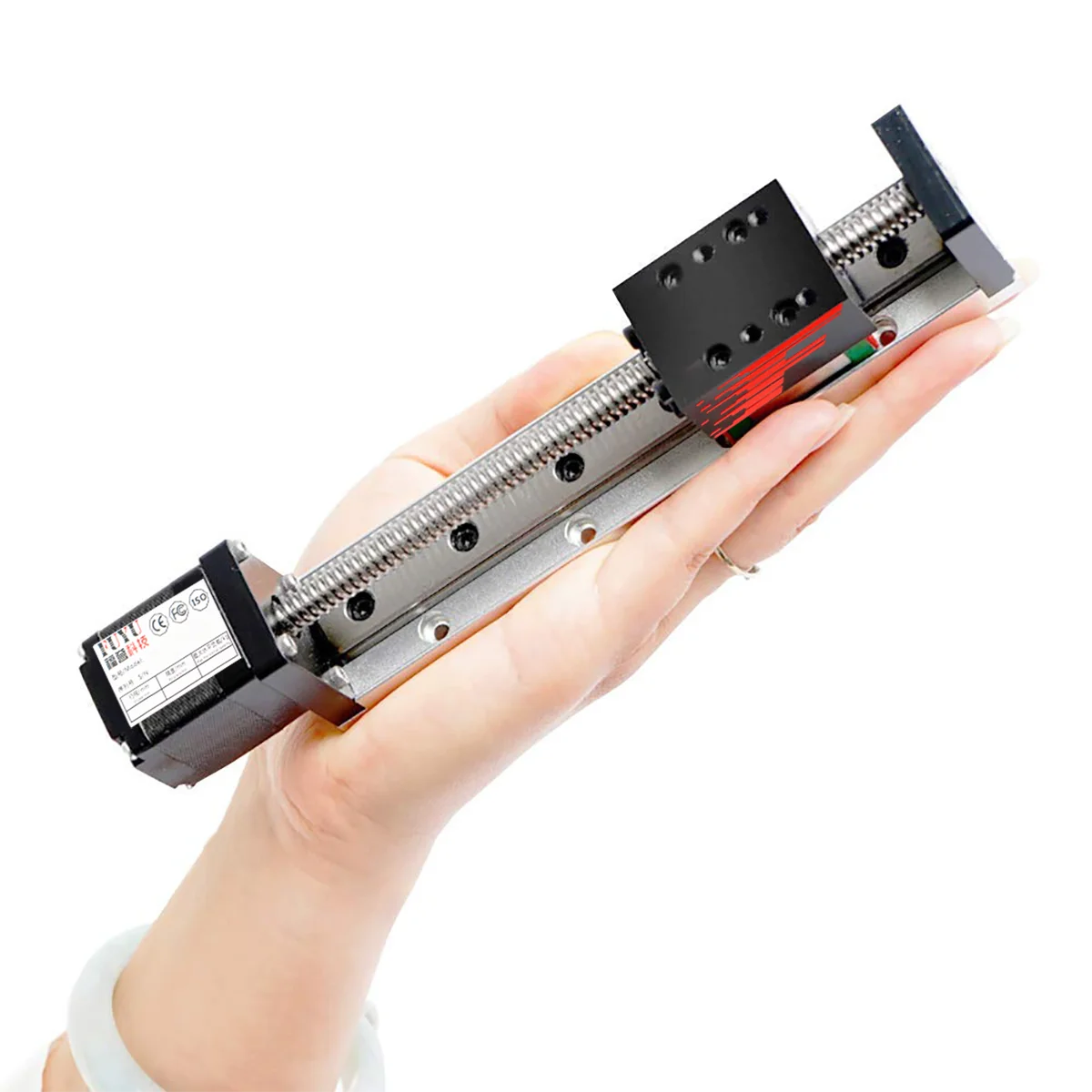 FUYU FSK30 Mini Linear Stage Small Slide Guide CNC Screw Lead Motion Table  Motorized Nema 14 Stepper Motor