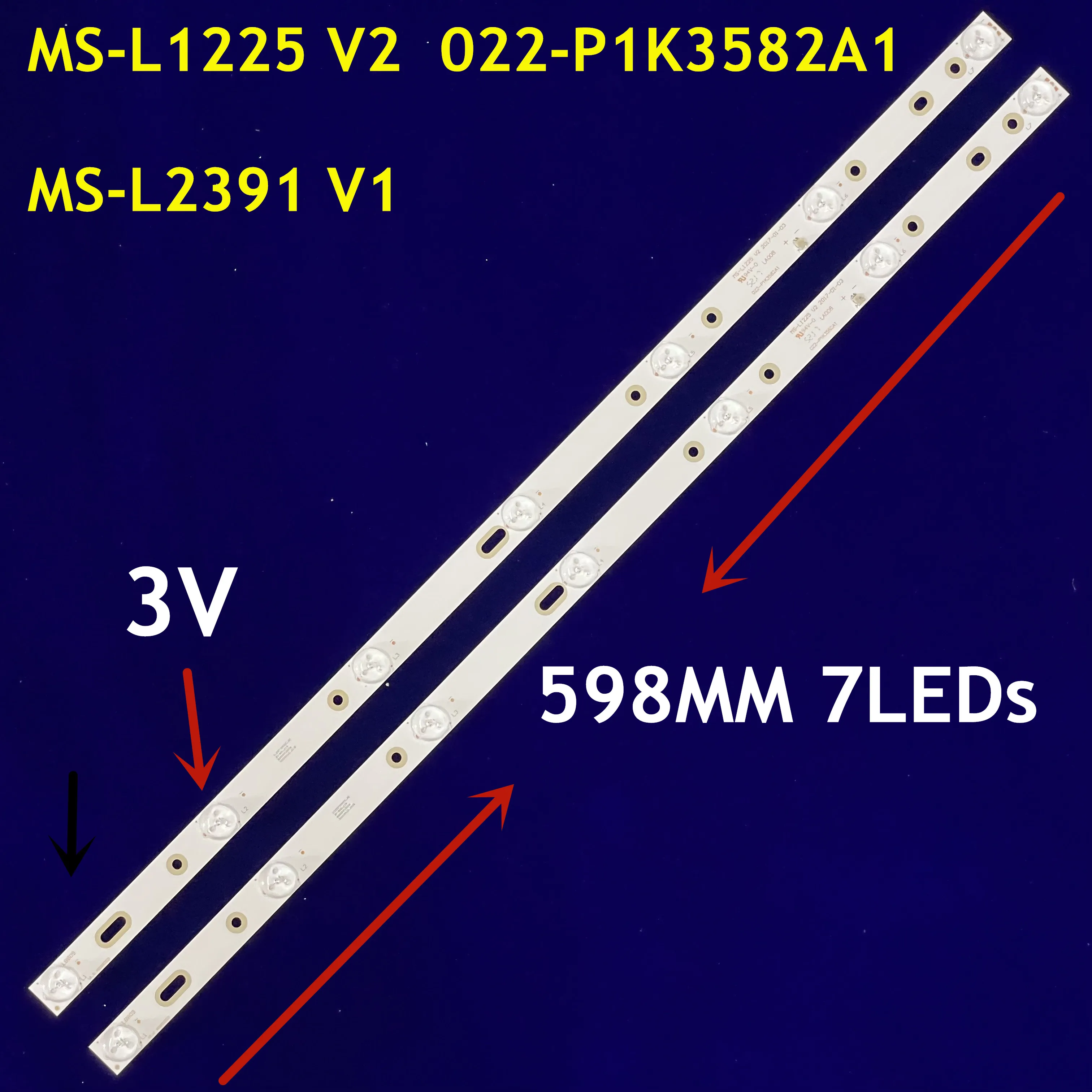 10pcs Tira Conduzida Para 32lex-5027/t2c Tf-led32s67t2 Le-3229n Ms ...