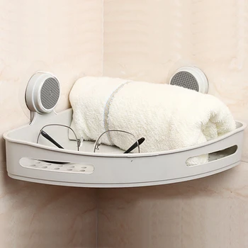 

Space-saving Suction Cup Shampoo Corner Shelves Towel Shower Basket Bathroom Shelf Storage Rack Toothbrush Holder