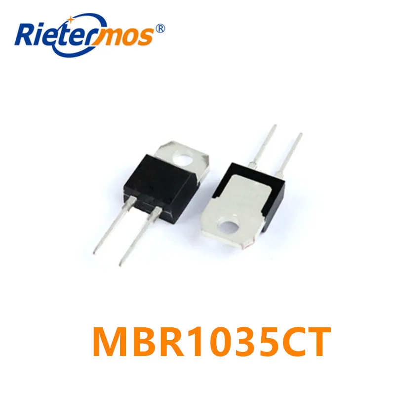 

50PCS MBR1035 MBR1035CT TO220-2 высокое качество