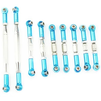 

Metal Drive Shaft Universal Transmission Accessories Parts For Fy-01/02/03/04/05 Wltoys 12428 12423 12428 Rc Car Recambios Blue