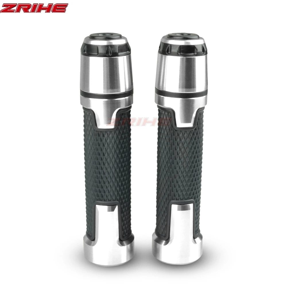 Мотоцикл Универсальный accessories7/" 22 мм мотоцикл рукоятка шапки/ручки для HONDA CBR 300R 400 NC23 NC29 500R - Цвет: silvery