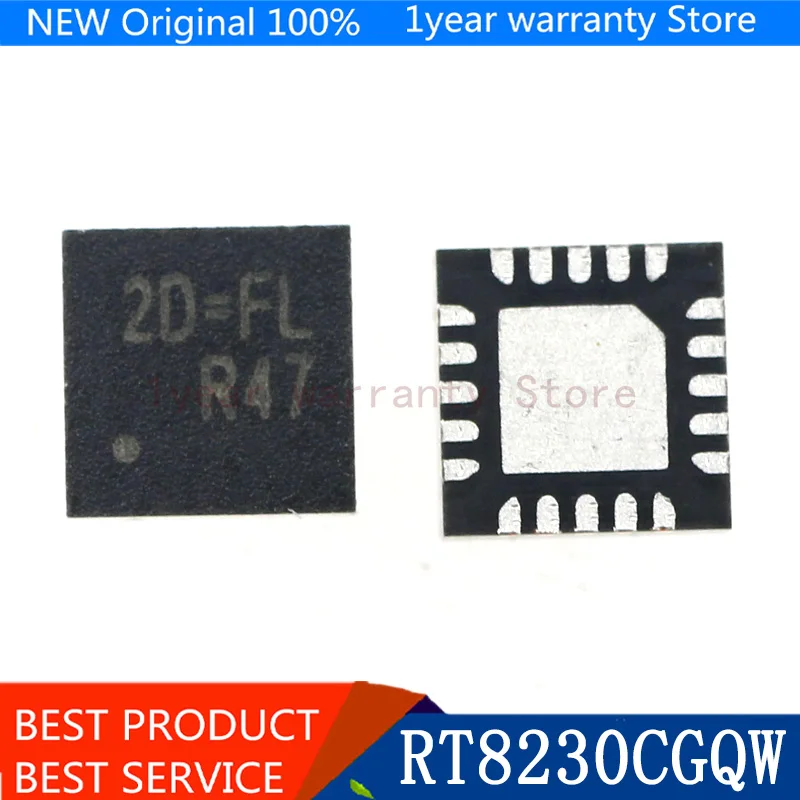 {Новый оригинальный} 3 шт. RT8230CGQW RT8230C (2D = FC 2D EF =...) QFN-20 | Электроника