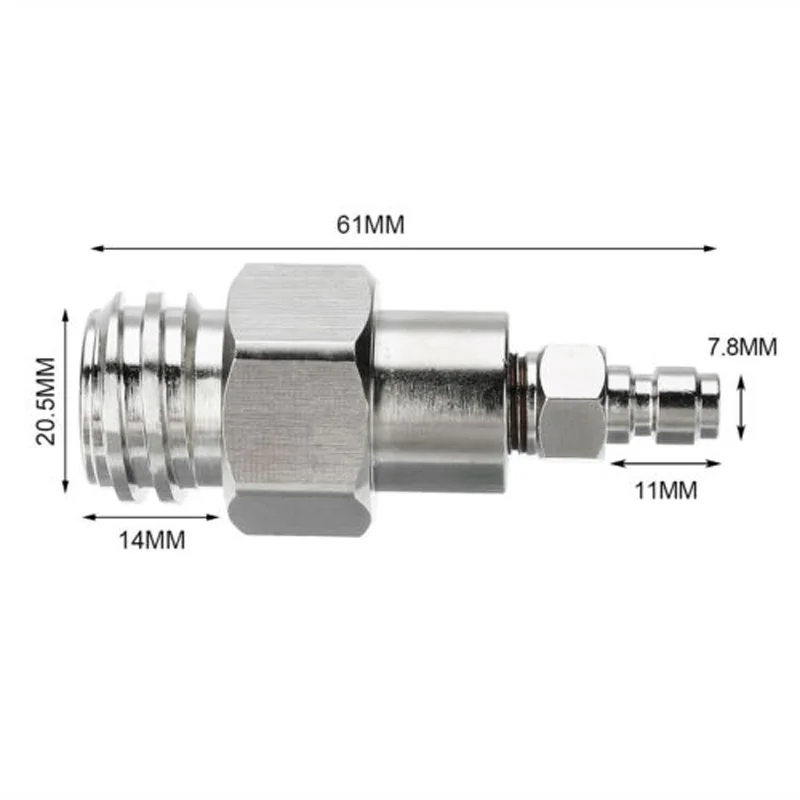 

Brass CO2 Club Soda Stream Adapter To External Tank Direct For Home Kitchen Soda Connector Tools