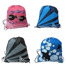 Водонепроницаемый рюкзак для плавания двухслойная спортивная сумка на шнурке сумка на плечо спортивная сумка для переноски животных для вещей hs