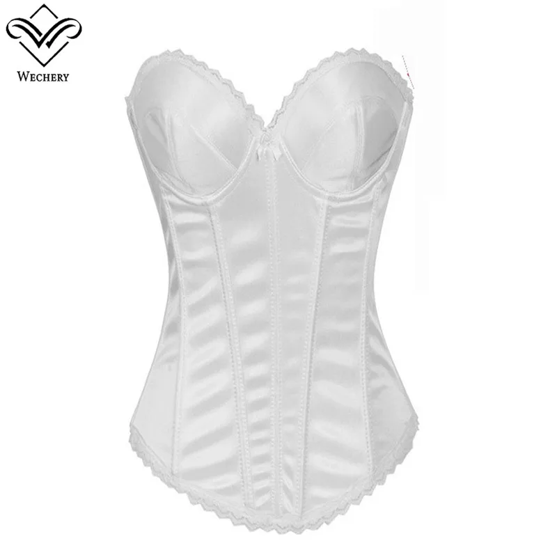 Women Corsets With Sponge Half Cup To Push Up Bodice Small Bust Design