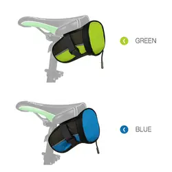 Сумка для велоспорта на открытом воздухе, легкое сиденье для велосипеда, USB перезаряжаемая Светоотражающая велосипедная седельная сумка с