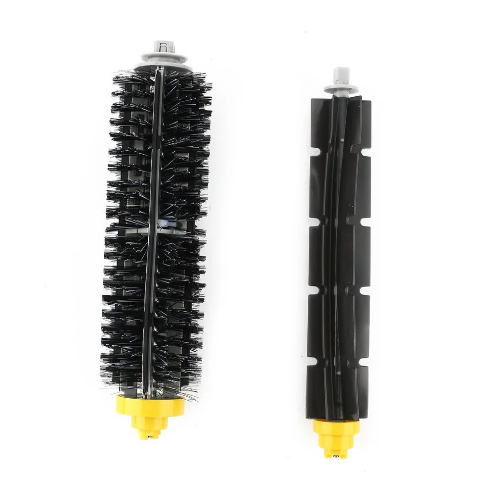 

2018 Hot 3pcs Corner Cleaning Robots Replacement Brush 3pcs Cleaner Filter One Rolling Brush Set For Roomba 620 630 650 660