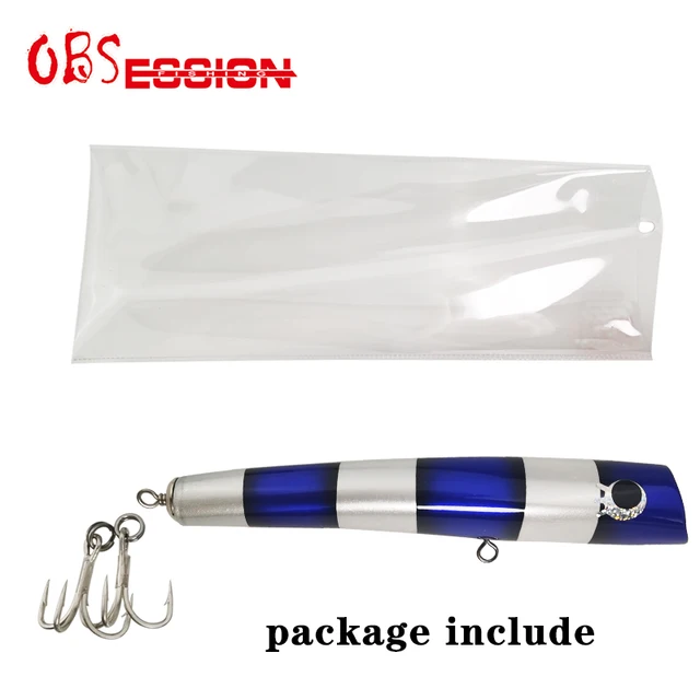 65g90g120g140g Trolling Wood Stickbait Pencil Popper Tuna Boat Fishing Lure Topwater Long Casting Wobbler Carp Artificial Leurre K