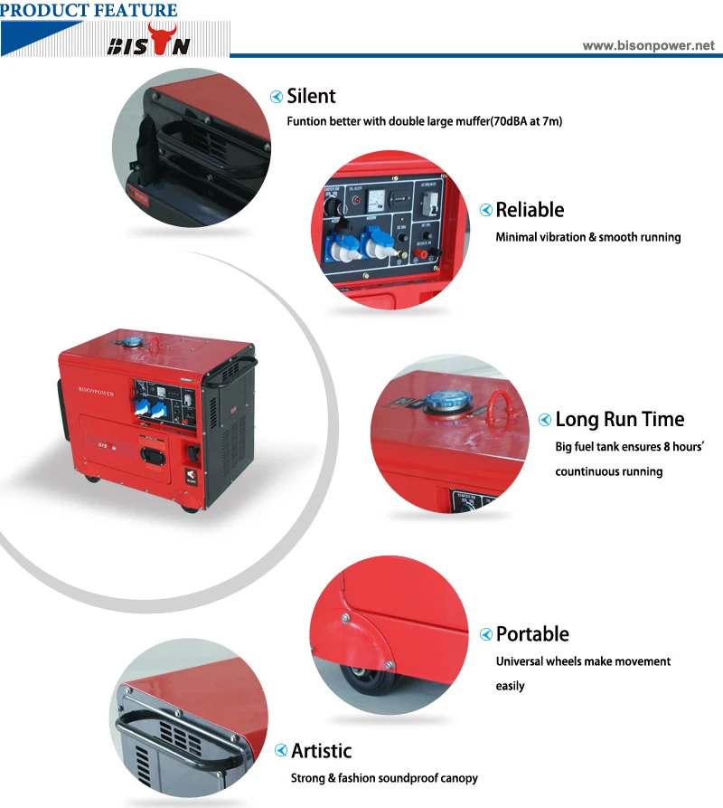 Two Cylinder 12kva Honda Diesel Generator Price 3 Phase Diesel Engine Small Silent Senerator 10kw