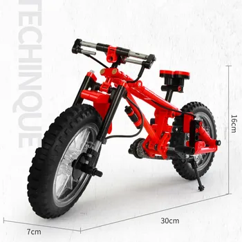 

306pcs Model Building Blocks Bricks DIY Toys Kids Birthday Gift Toy for children mountain bike bicycle machinery